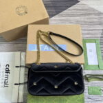 gucci 443497 gg marmont small shoulder bag black quilted velvet 2 luxibags.ru .jpg