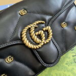 gucci 443497 gg marmont small shoulder bag double g studs black 5 luxibags.ru .jpg