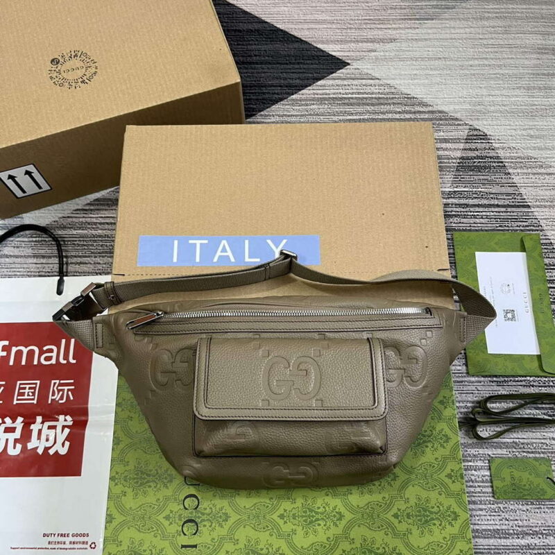 gucci 645093 jumbo gg belt bag taupe 1 luxibags.ru .jpg