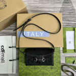 gucci 699296 gucci horsebit 1955 jumbo gg mini bag black big g 1 luxibags.ru .jpg