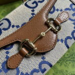 gucci 699296 gucci horsebit 1955 jumbo gg mini bag blue big g 5 luxibags.ru .jpg