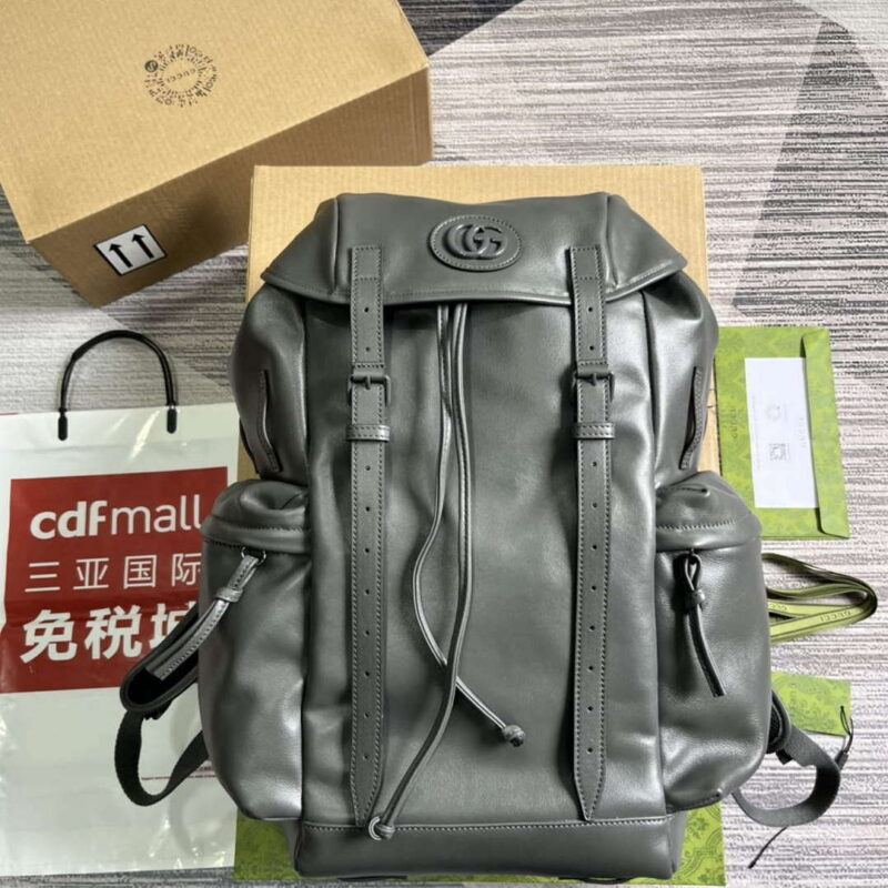 gucci 725657 backpack with tonal double g gray 1 luxibags.ru .jpg
