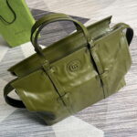 gucci 725683 large tote bag with tonal double g forest green 5 luxibags.ru .jpg