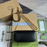 gucci 735178 gucci horsebit 1955 small shoulder bag black 002 luxibags.ru .jpg