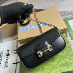 gucci 735178 gucci horsebit 1955 small shoulder bag black 004 luxibags.ru .jpg