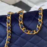 hanel ap3363 flap baguette bag velvet navy blue 004 luxibags.ru .jpg