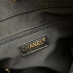 hanel as3156 maxi hobo bag printed denim gold tone metal black 07 luxibags.ru .jpg