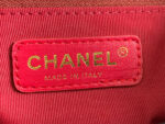 hanel as3369 small flap bag shiny calfskin gold tone metal black 08 luxibags.ru .jpg