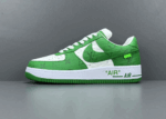 Louis Vuittоп Nike Air Force 1 Low By Virgil Abloh White Green 1.png