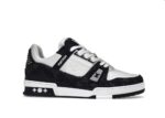 Lv Sneaker Trainer White Black.jpg