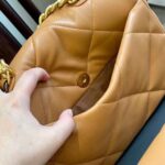 chanel 19 flap bag shiny gold and silver tone camel 26cm as1160 b04852 nb356 sei93.jpg