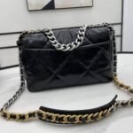 chanel 19 series classic double c logo silver turn buckle black 31cm epnjz.jpg