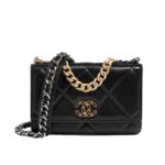 chanel 19 wallet on chain bag shiny gold and silver tone black 19cm ap3267 b04852 94305 9nojs.jpg