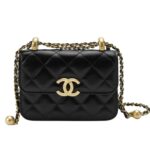 chanel 21a mini flap coin purse with chain handle shoulder crossbody bag black 12cm tygha.jpg
