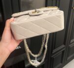 chanel 22c quilted lucky charm beige 20cm rg5u7.jpg