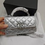chanel 23p clutch with chain bag with top handle silver 18cm 4nk2g.jpg