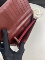 chanel black quilted classic long flap with silver hardware wallet 195cm nscfl.jpg