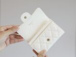 chanel classic card holder wallet white 10cm ap0214 b10583 10601 gckeh.jpg