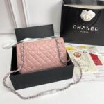 chanel classic double flap bag silver hardware light pink 25cm jstdn.jpeg