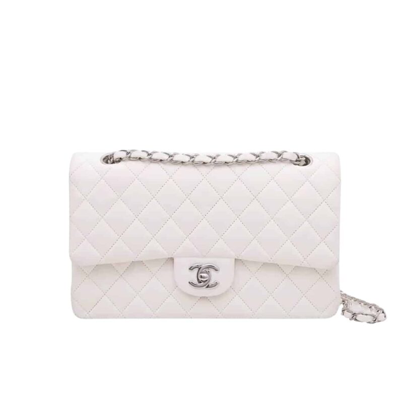 chanel classic double flap bag white 25cm ceifn.jpg