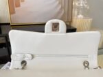 chanel classic double flap bag white 25cm vqzcu.jpg