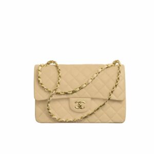 chanel classic flap beige gold hardware 33cm iepce.jpg
