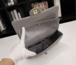 chanel classic flap gray gold hardware 25cm jxjkl.jpg