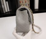 chanel classic flap gray gold hardware 25cm swu7j.jpg