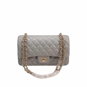 chanel classic flap gray gold hardware 25cm vszmd.jpg
