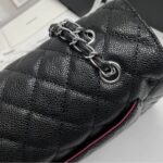 chanel classic flap sliver hardware black 33cm tcinb.jpg