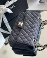 chanel classic grain silver hardware handbag black a01112 aln3u.jpg