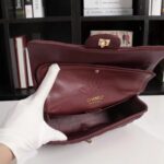 chanel classic handbag red 25cm vrgod.jpg