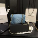 chanel classic handbag washed denim and gold tone metal blue 19cm a01112 b16747 nx158 pz4db.jpg