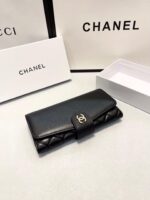 chanel classic long flap wallet black 19cm navco.jpg
