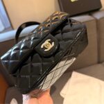 chanel classic mini bag in shiny leather with handle black 20cm f1cdp.jpg