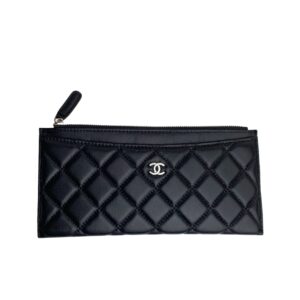 chanel classic zip pouch wallet black 22cm m4swm.jpg