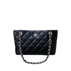 chanel clutch with chain bag black 20cm crelb.jpg