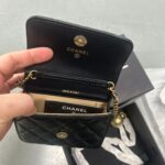 chanel clutch with chain pearl crush gold black 15cm ap1628 b02916 94305 hxp2q.jpg