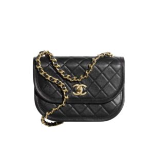 chanel crossbody bag leather and gold tone metal black 23cm as4845 b16235 94305 agd4j.jpg