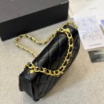 chanel crossbody bag leather and gold tone metal black 23cm as4845 b16235 94305 bnccz.jpg