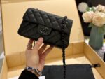 chanel flap bag black 20cm qgabu.jpg
