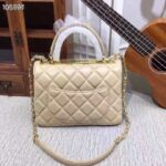 chanel flap bag with top handle 25cm beige hqwub.jpeg