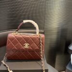 chanel flap bag with top handle burgundy 25cm mtd0i.jpg
