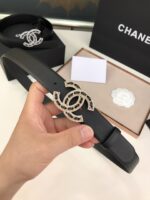chanel glass pearls crystal gold black belt 28mm behm4.jpeg