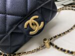 chanel grained mini flap bag 19cm black as2855 3kyfq.jpeg