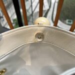chanel leather cue ball foldover bag ivory 26cm 5tfqt.jpg