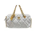 chanel matelasse flap bag with chain mint blue 20cm puwea.jpg