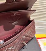 chanel medium classic flap bag silver hardware burgundy 26cm a01113 0lsfc.jpg