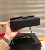 chanel medium classic handbag grained and gold tone metal black 26cm a01113 y01864 c3906 dpsyp.jpg