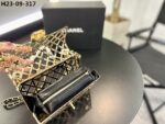 chanel metallic diamond lined black leather chain flap bag gold 18cm as2514 b05552 nc533 t2yab.jpeg